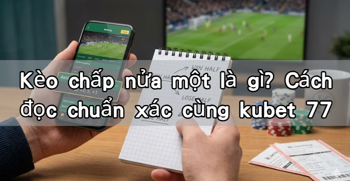 Kèo chấp nửa một là gì? Cách đọc chuẩn xác cùng kubet 77