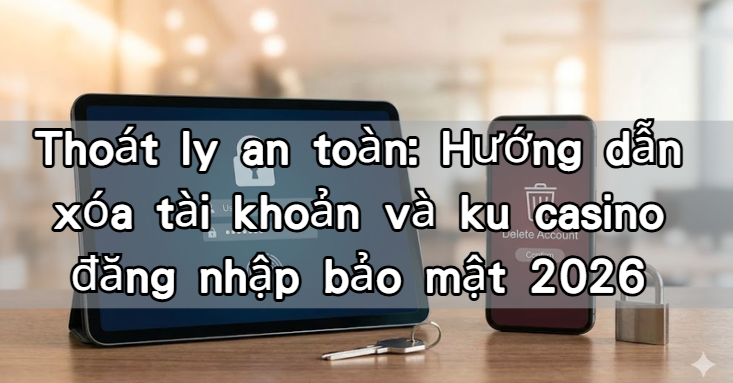 Thoát ly an toàn: Hướng dẫn xóa tài khoản và ku casino đăng nhập bảo mật 2026